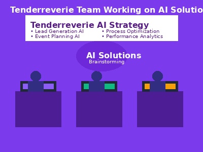 Tenderreverie team collaborating on AI solutions development